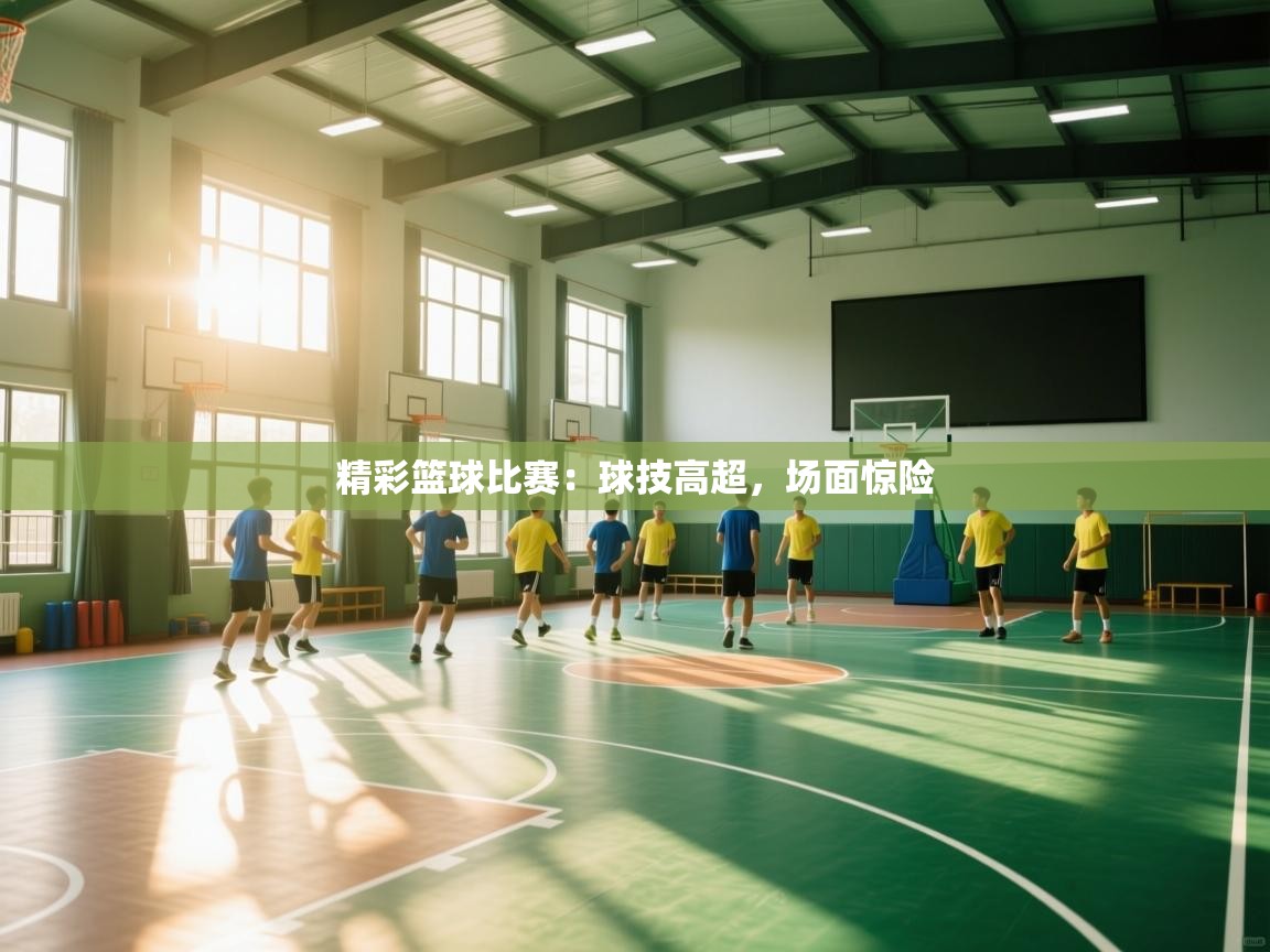 精彩篮球比赛：球技高超，场面惊险